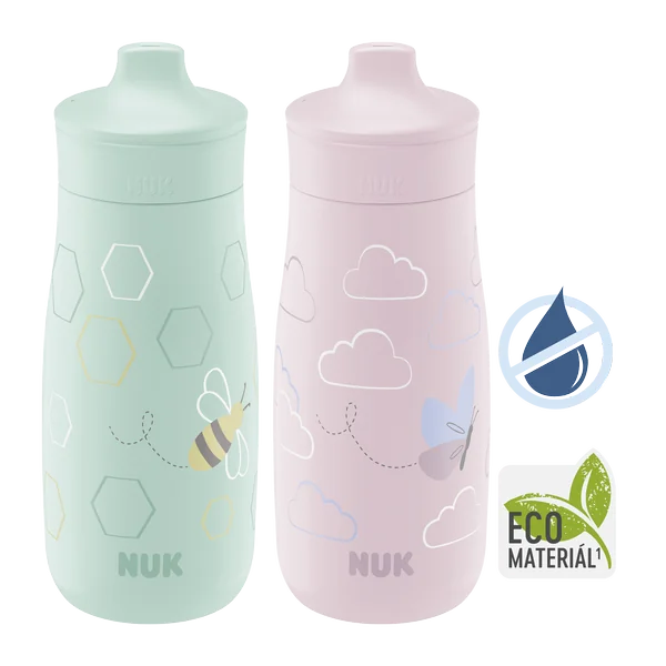 NUK flaša Mini-Me Sip 300 ml (9+ m.) 1×1 ks, fľaša s náustkom