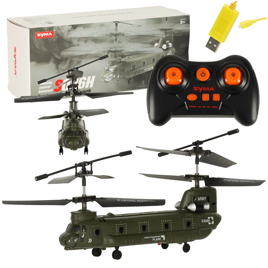 RC dron Syma S026H-1 WiFi 2.4GHz čierny – mini dron pre deti aj začiatočníkov