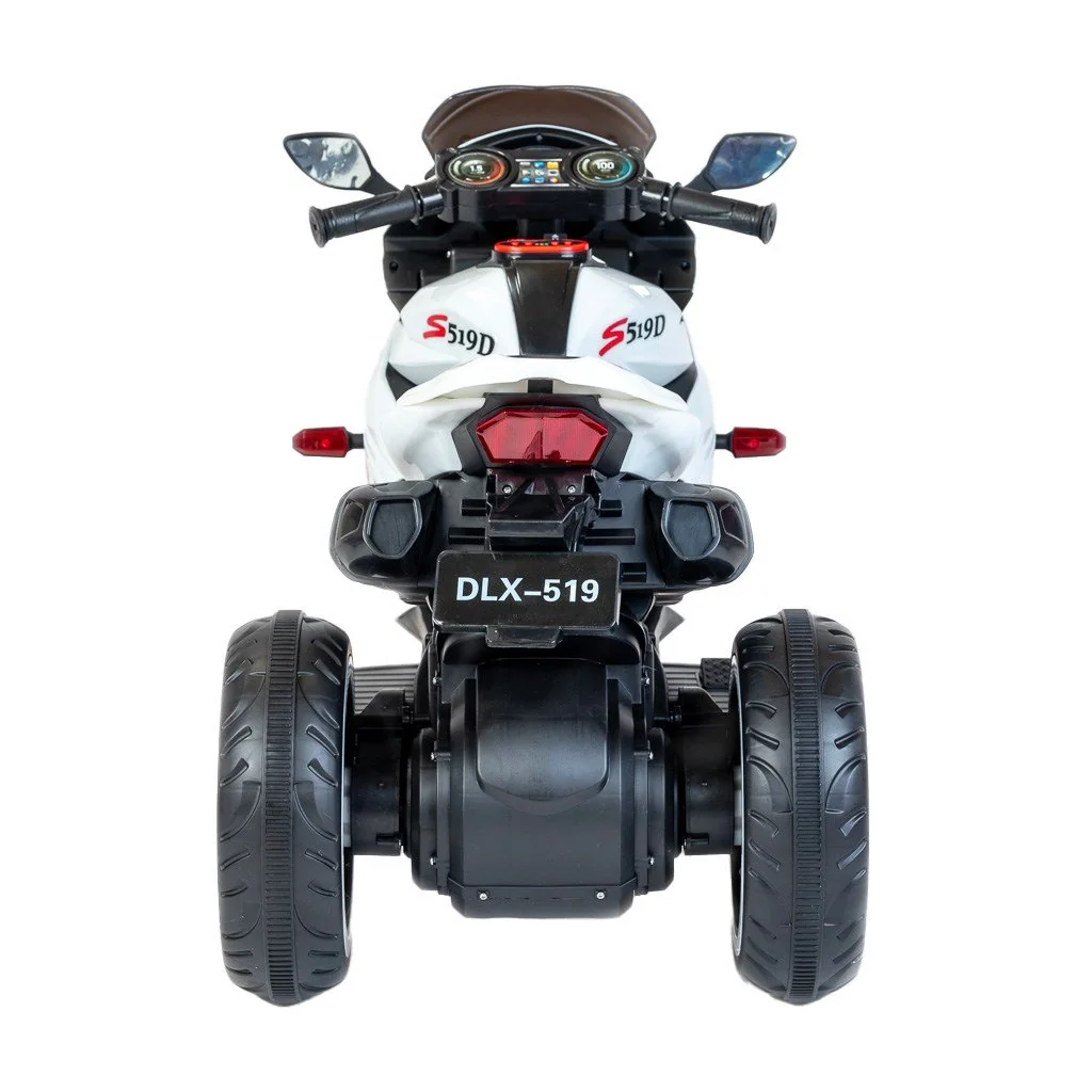 Detská elektrická motorka Baby Mix Rare biela 