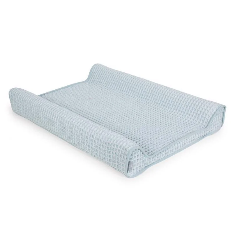 Poťah na prebaľovaciu podložku Waffle Line (50x70) Mist Blue Ceba