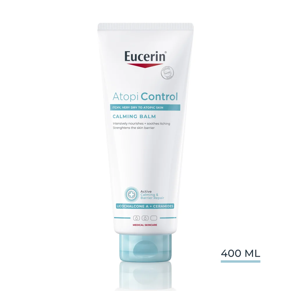 Eucerin AtopiControl Ľahká telová emulzia suchá, atopická pokožka (inov. 2020) 1x400 ml