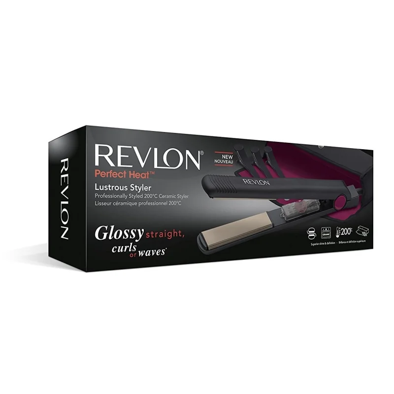 REVLON Perfect Heat RVST2415PKE žehlička na vlasy, keramická 25 mm