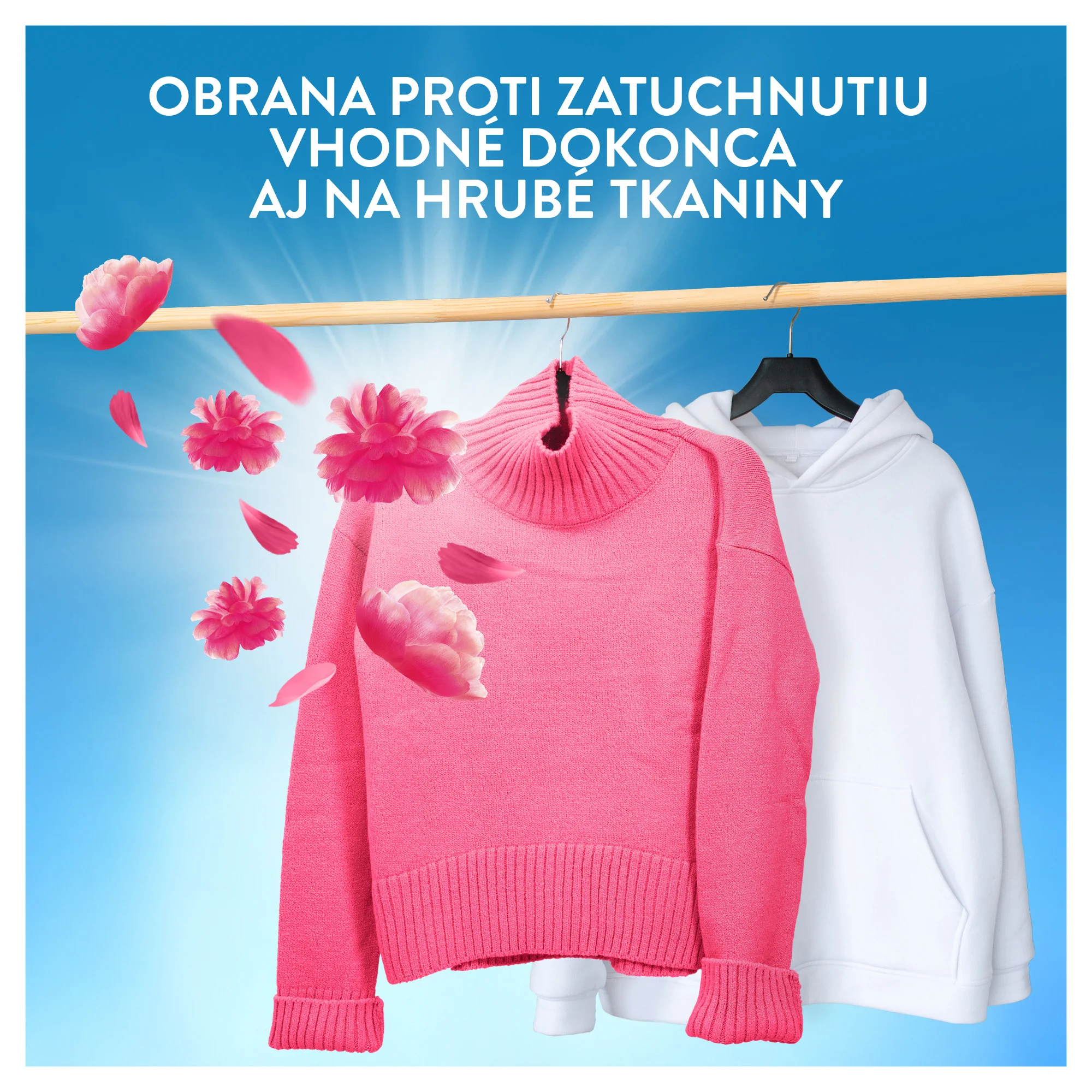 Lenor Fresh Air Pink Blossom aviváž, 76 praní 1064 ml