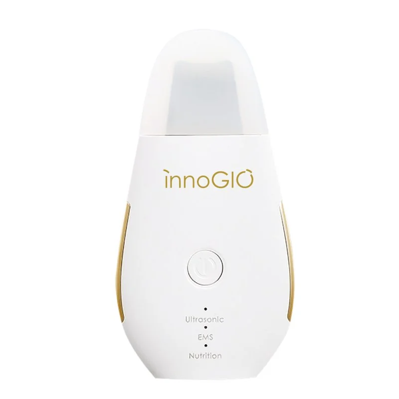 innoGIO gIOperfect ultrazvuková špachtľa na čistenie pleti s EMS terapiou GIO-730