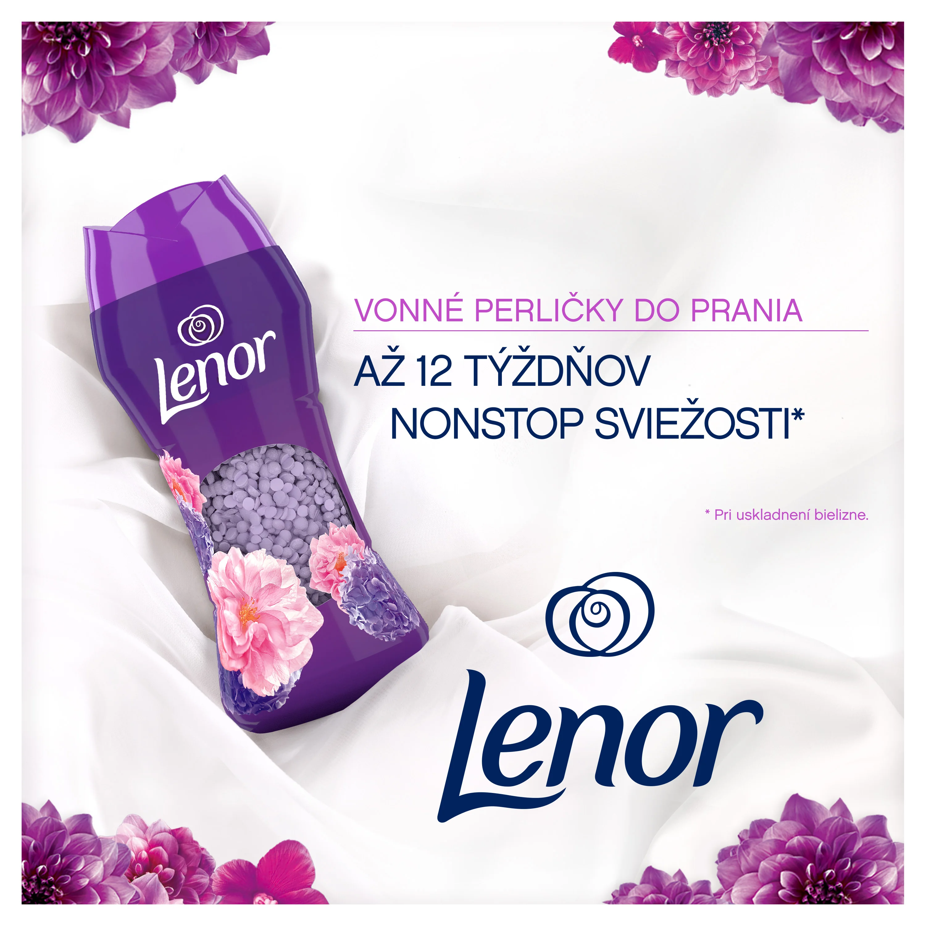 Lenor Floral Bouquet perličky do prania 270 g