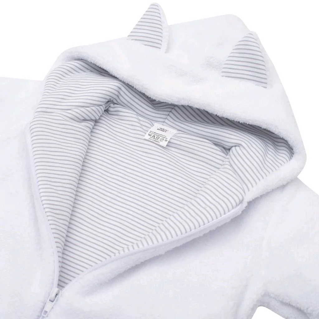 Luxusný detský zimný kabátik s kapucňou New Baby Snowy collection