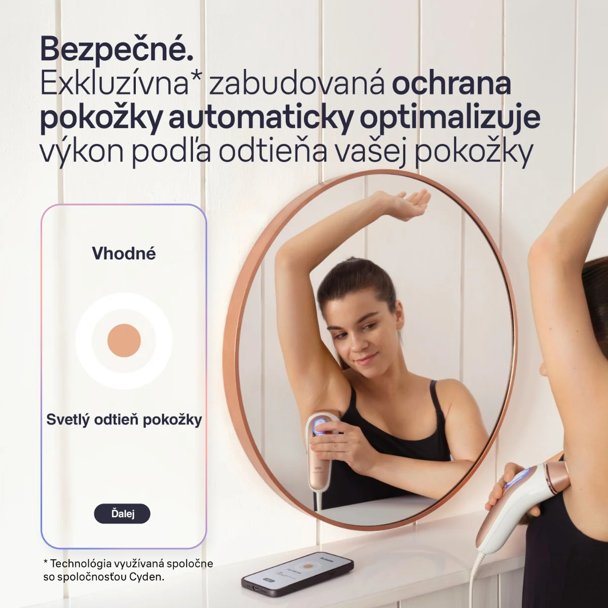 Braun Smart IPL Skin i expert, Domáca Epilácia, Puzdro, 2 Hlavice, PL7147 1×1 ks, epilátor