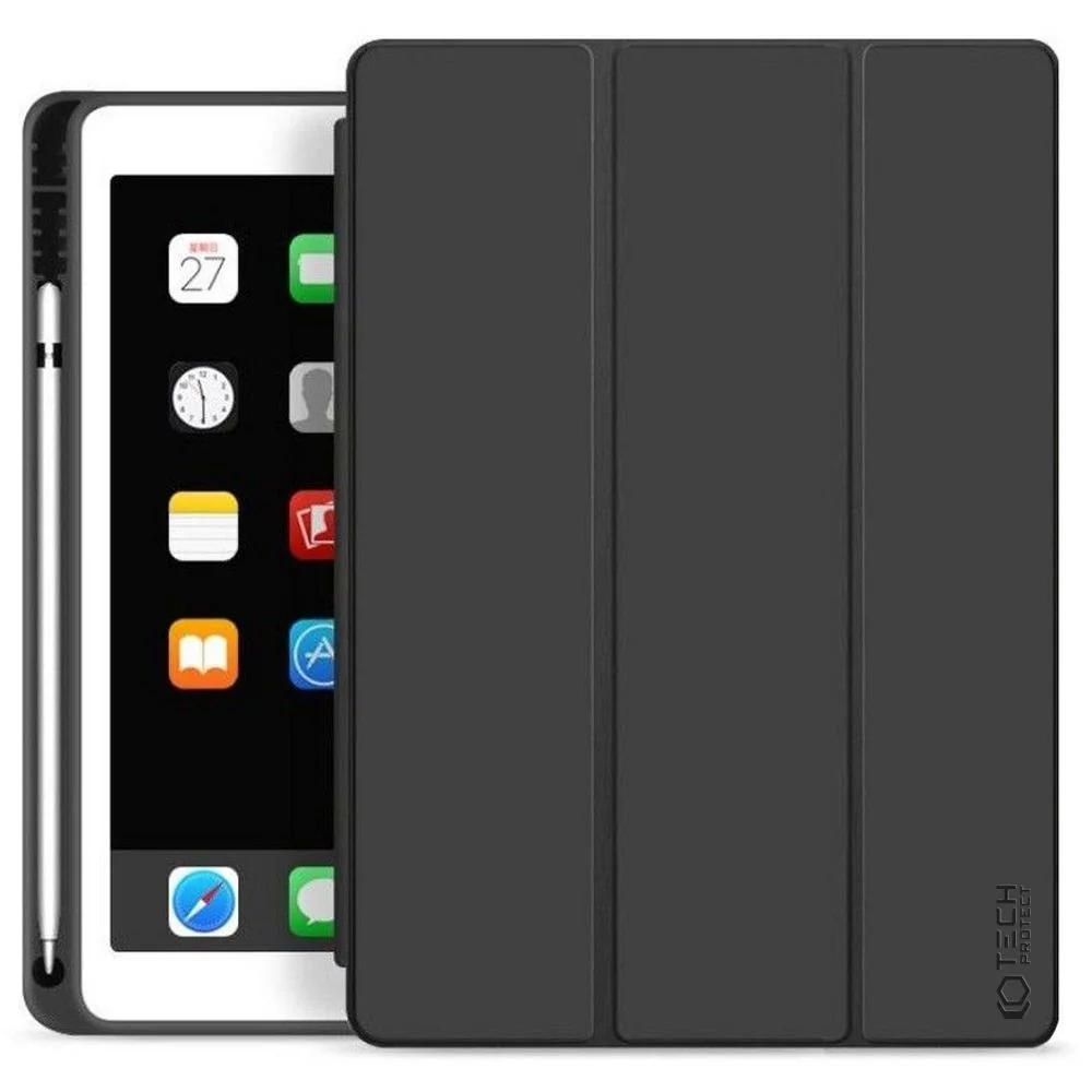 Tech-Protect SC Pen puzdro na iPad Air 10.9'' 4-5gen 2020-2022 / 11''6gen 2024 čierne