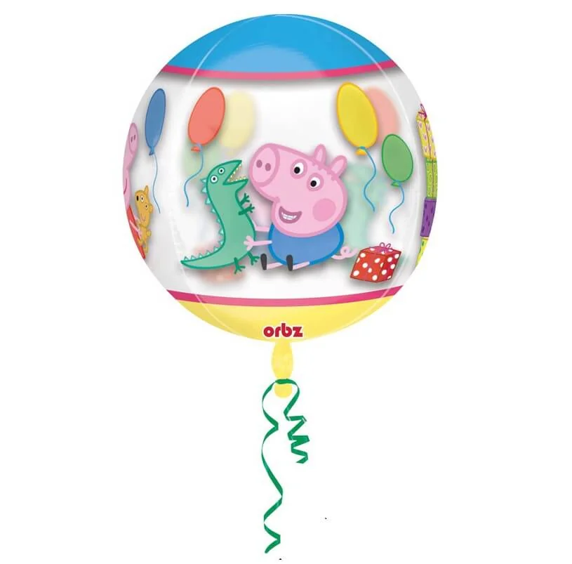 Fóliový balón orbz Prasiatko Peppa 40cm