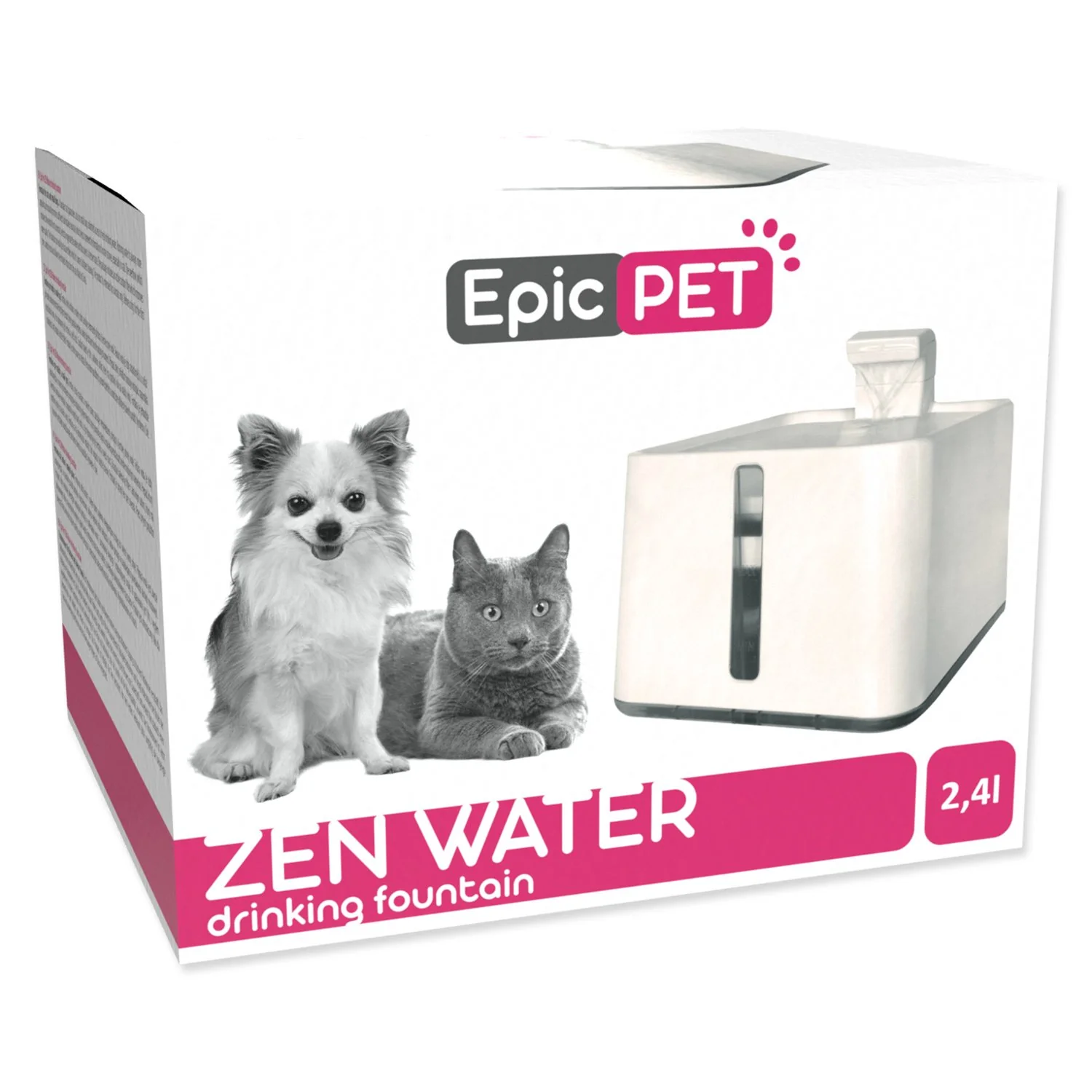 Fontána Epic Pet ZEN automatická biela 2,4l