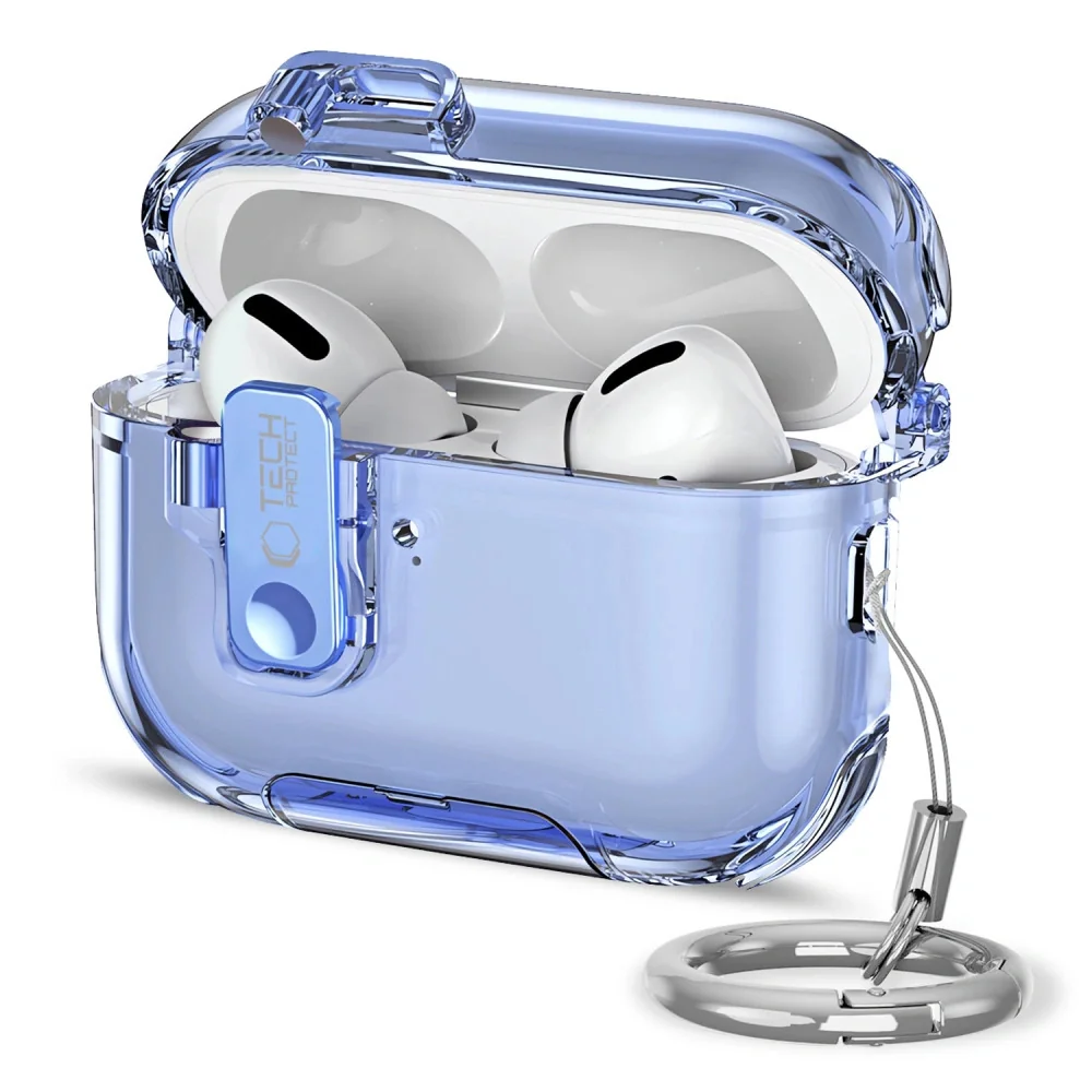 Tech-Protect Bounce Pro puzdro na Apple AirPods Pro 3, modré
