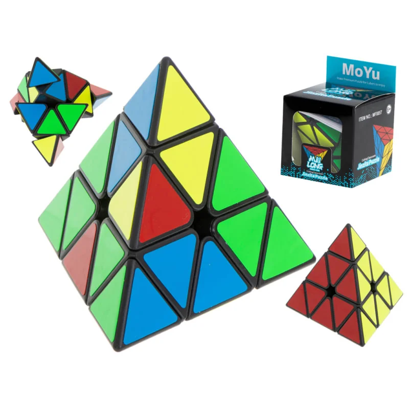 MoYu kocka 3×3 – čierna edícia, 10 cm