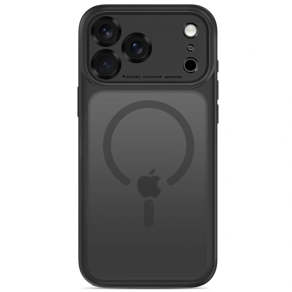 Tech-Protect MagPeak MagSafe CC kryt na iPhone 17 Pro Max / 18 Pro Max, čierny