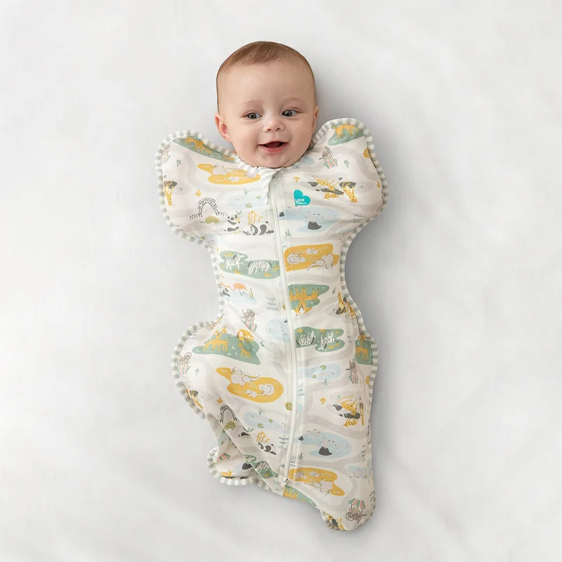Love To Dream Swaddle UP - Zavinovačka, veľkosť M, ZOO - 1 FÁZA, 3-6m, 6-8,5kg 1×1 ks
