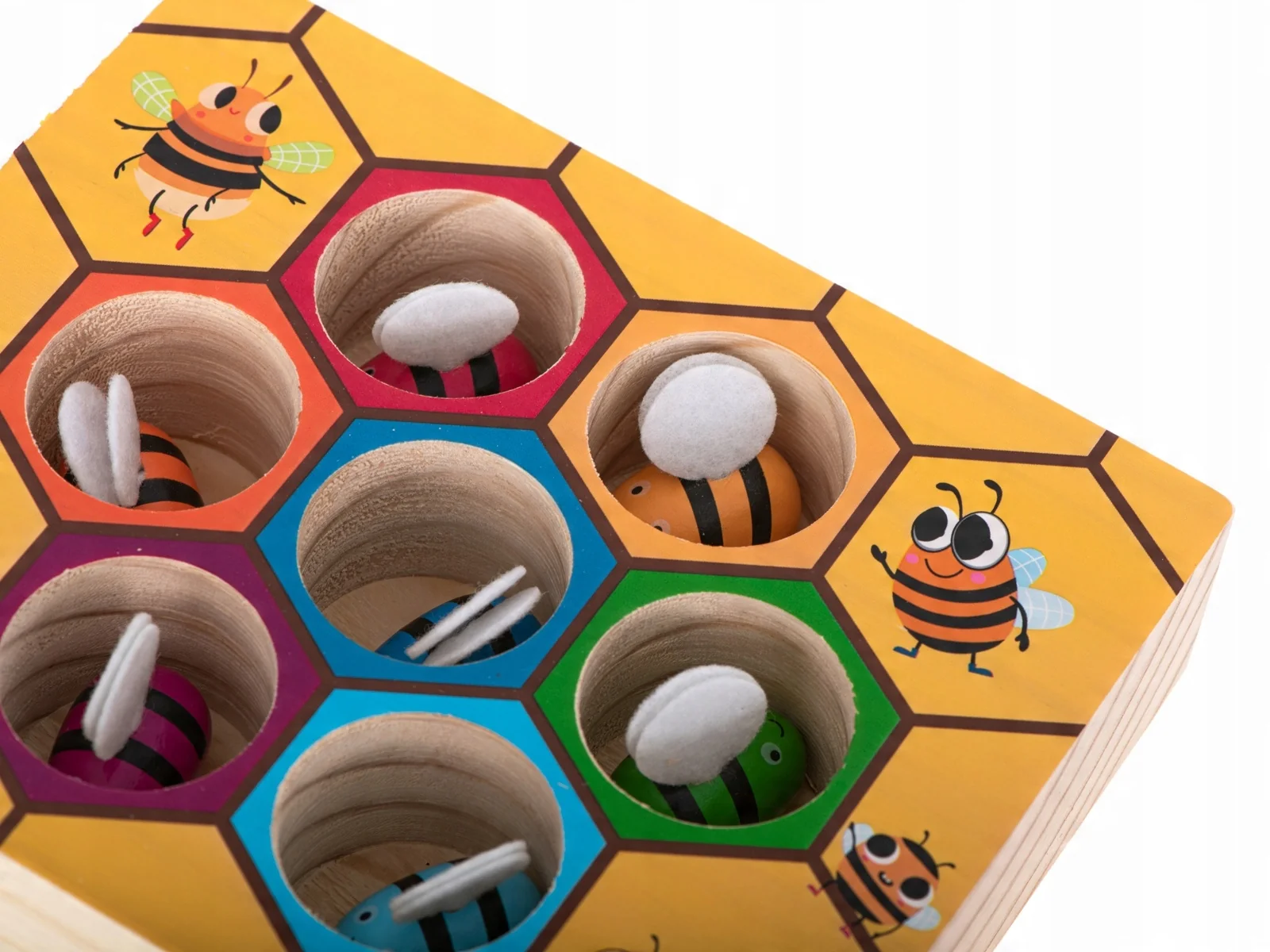 Včelí Plást Montessori - Montessori Vzdelávacia Hra - Včelí Plást
