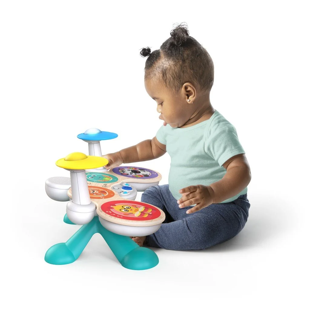 Hračka hudobná Set bubnov Together in Tune Drums™ Connected Magic Touch™ HAPE 12m+ 