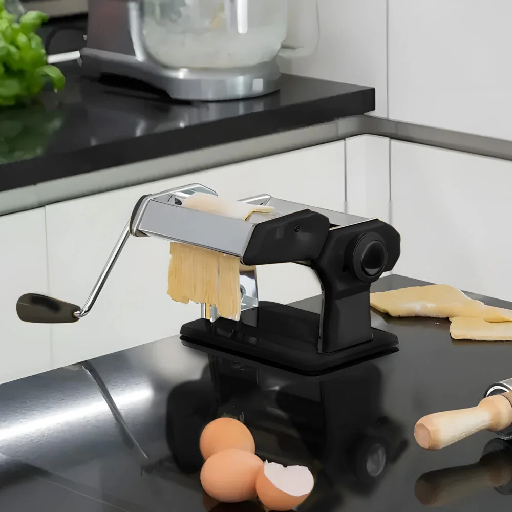 MG Pasta Machine V2 strojček na cestoviny, strieborný