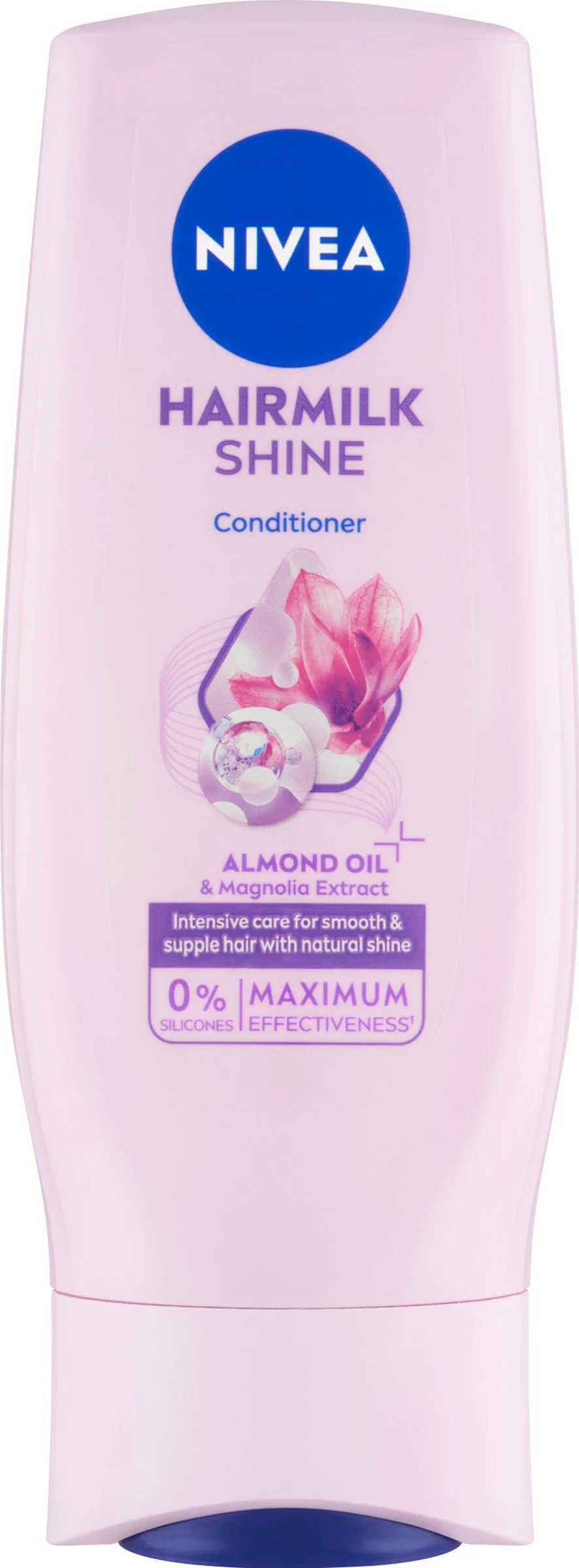 Nivea Kondicionér Hairmilk Shine 1×200 ml, kondicionér