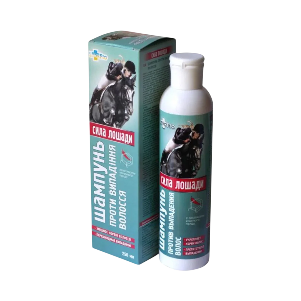 KONSKÁ SILA šampón proti vypadávaniu vlasov - 250 ml - LekoPro