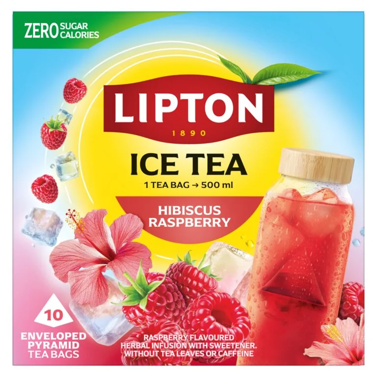 Lipton Ice Tea Rasp/Hib pyramid x 10 35 g