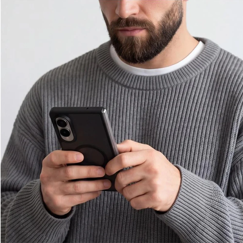 Tech-Protect MagMat MagSafe kryt na Samsung Galaxy Z Fold 8, čierny