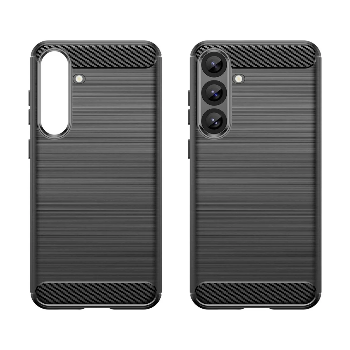 MG Carbon kryt na Samsung Galaxy S25 Plus, čierny