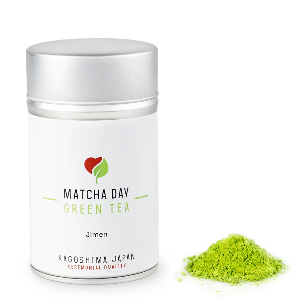 MatchaDay - Matcha čaj Jimen 30g plechovka 30g plechovka matcha čaj, ceremoniálna kvalita