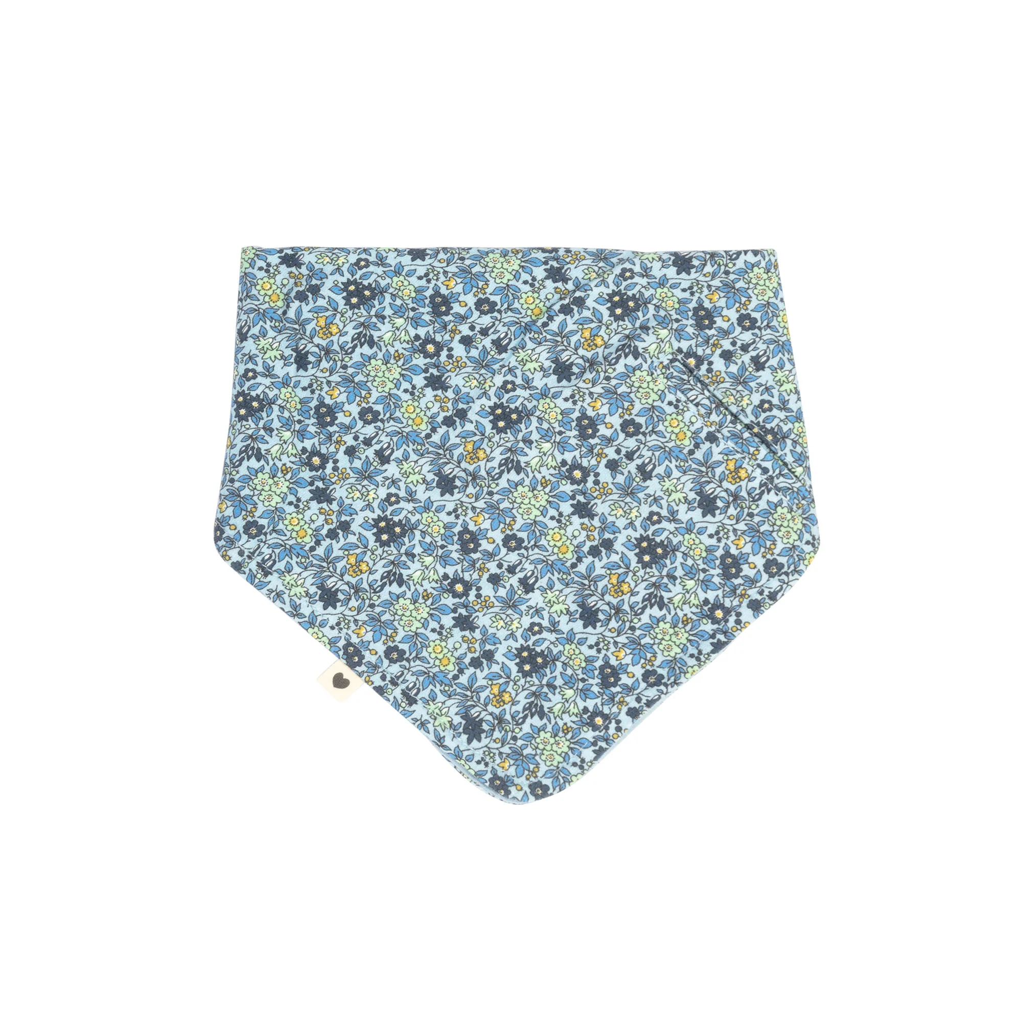 BIBS x LIBERTY slintáčik z bavlny Baby Blue