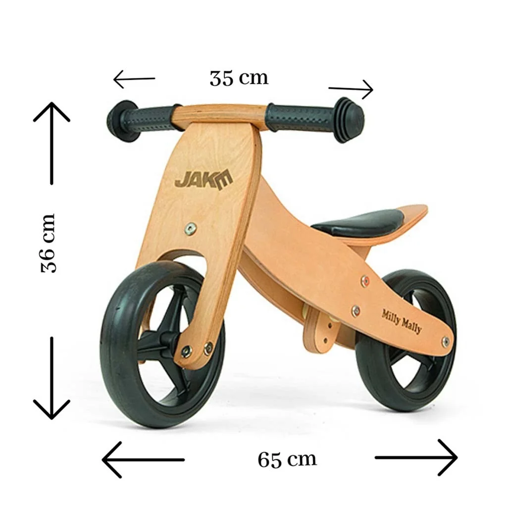 Detské multifunkčné odrážadlo bicykel 2v1 Milly Mally JAKE
