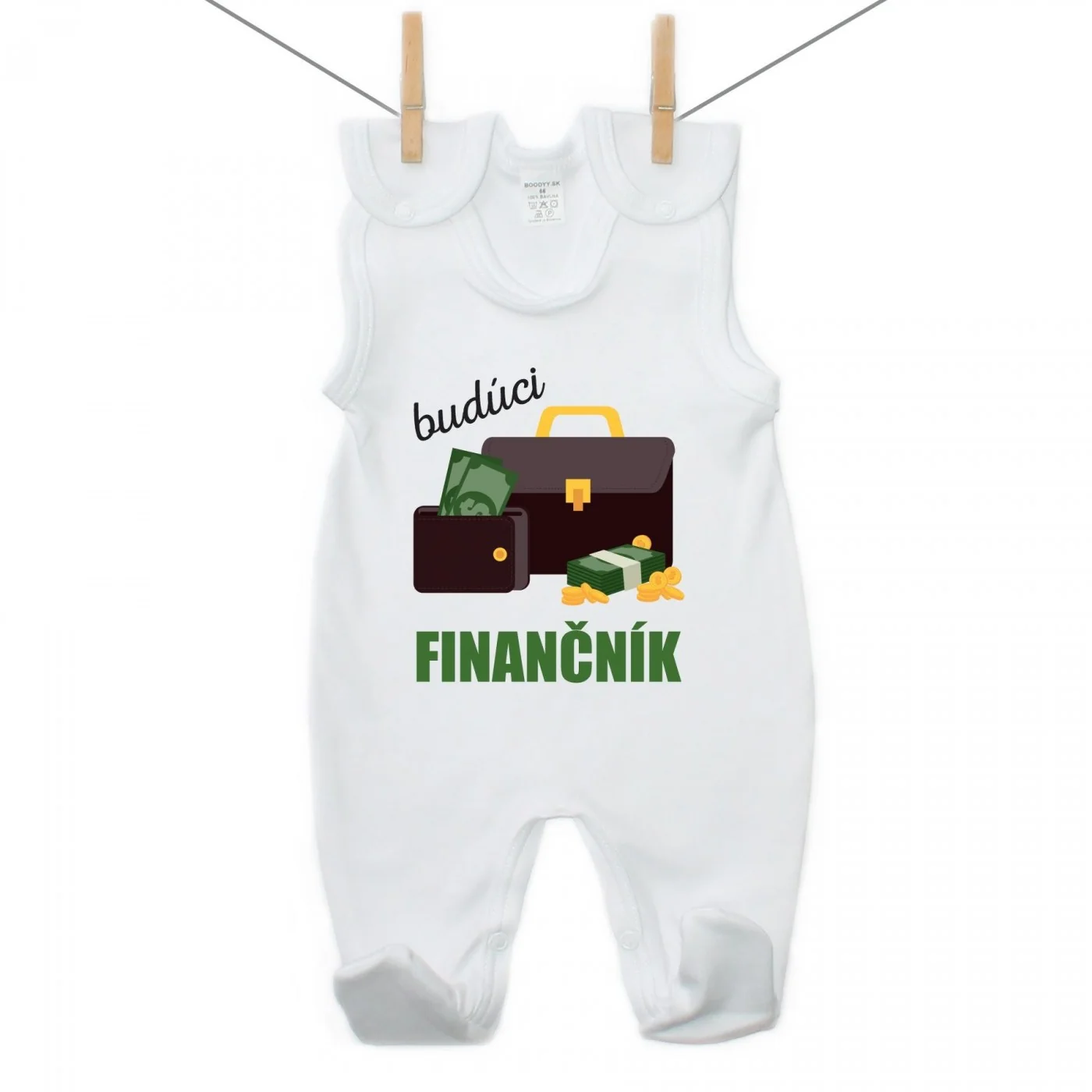 Boodyy Dupačky Budúci finančník Veľkosť: 80