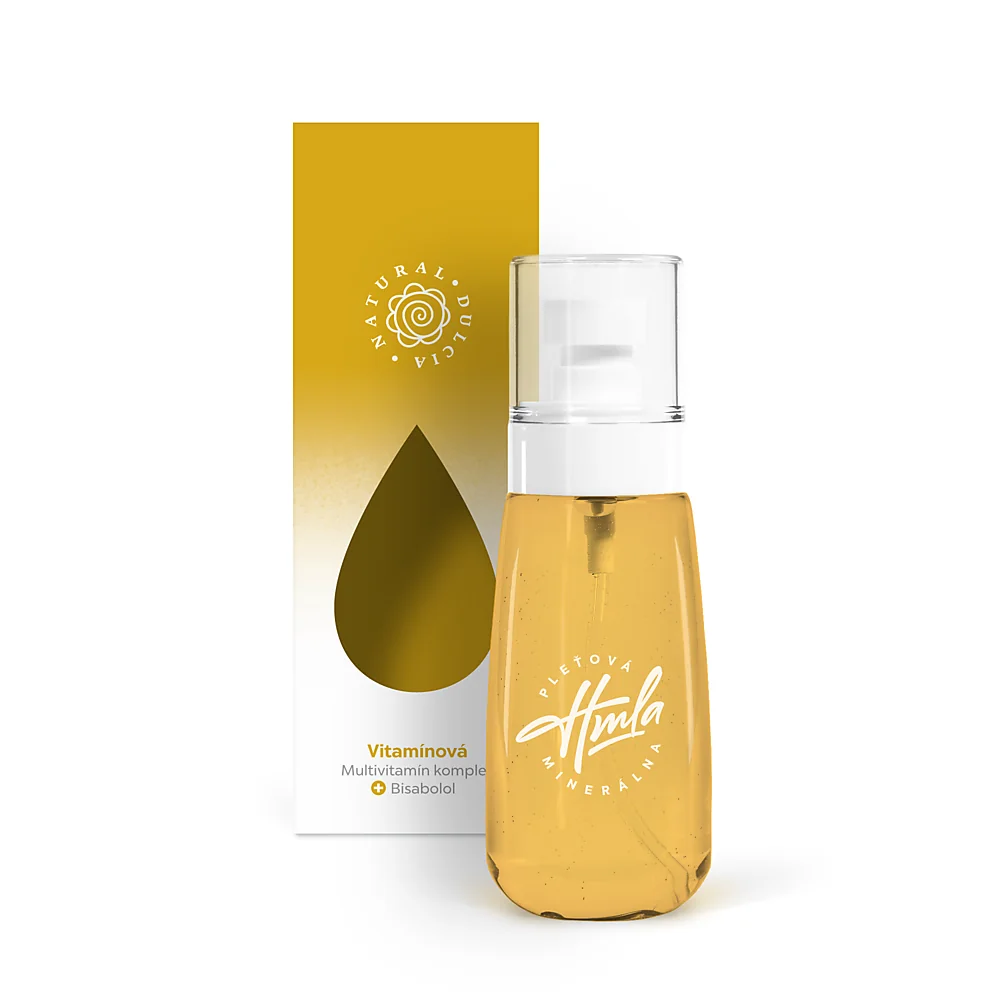 Dulcia natural - Minerálna pleťová hmla - vitamínová Mineral facial mist - vitamin