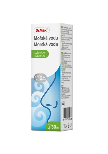Dr. Max Morská voda 1×30 ml, izotonický nosový sprej