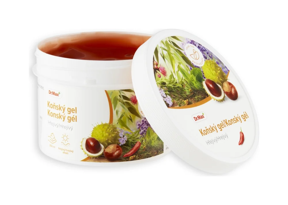 Dr. Max Konský gél hrejivý 1×350 ml, konský gél hrejivý
