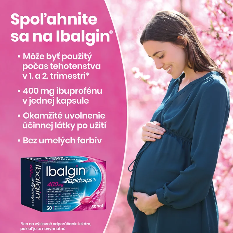 Ibalgin Rapidcaps 400 mg 30 cps