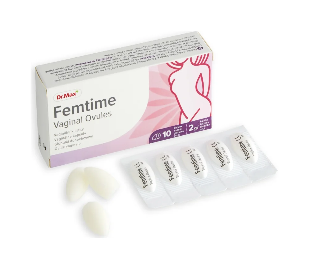 Dr. Max Femtime Vaginal Ovules 1×10 vaginálnych kapsúl