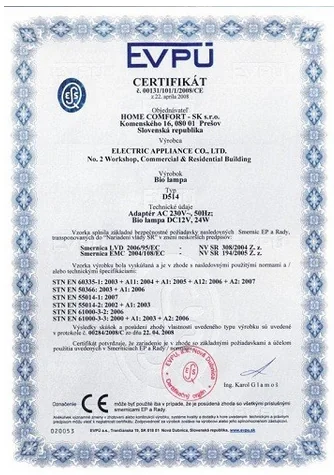 Kolorterapia 4 filtrov k biolampe Eifa D514
