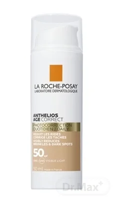 LA ROCHE-POSAY ANTHELIOS Age Correct tónovaný 50ml 1×50 ml, fotokorekčný denný CC krém s SPF faktorom