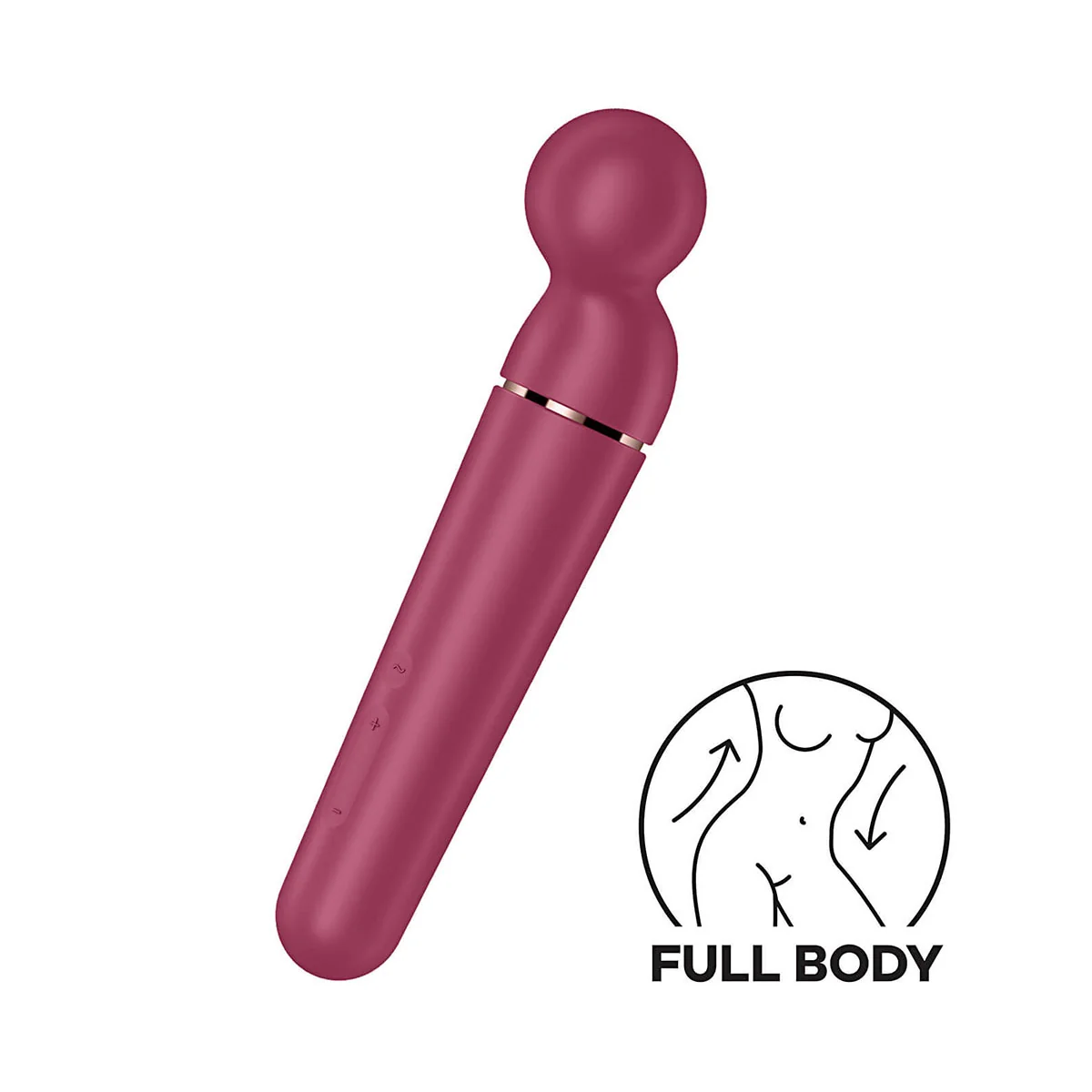 SATISFYER Planet Wand-er Berry - Masážna hlavica