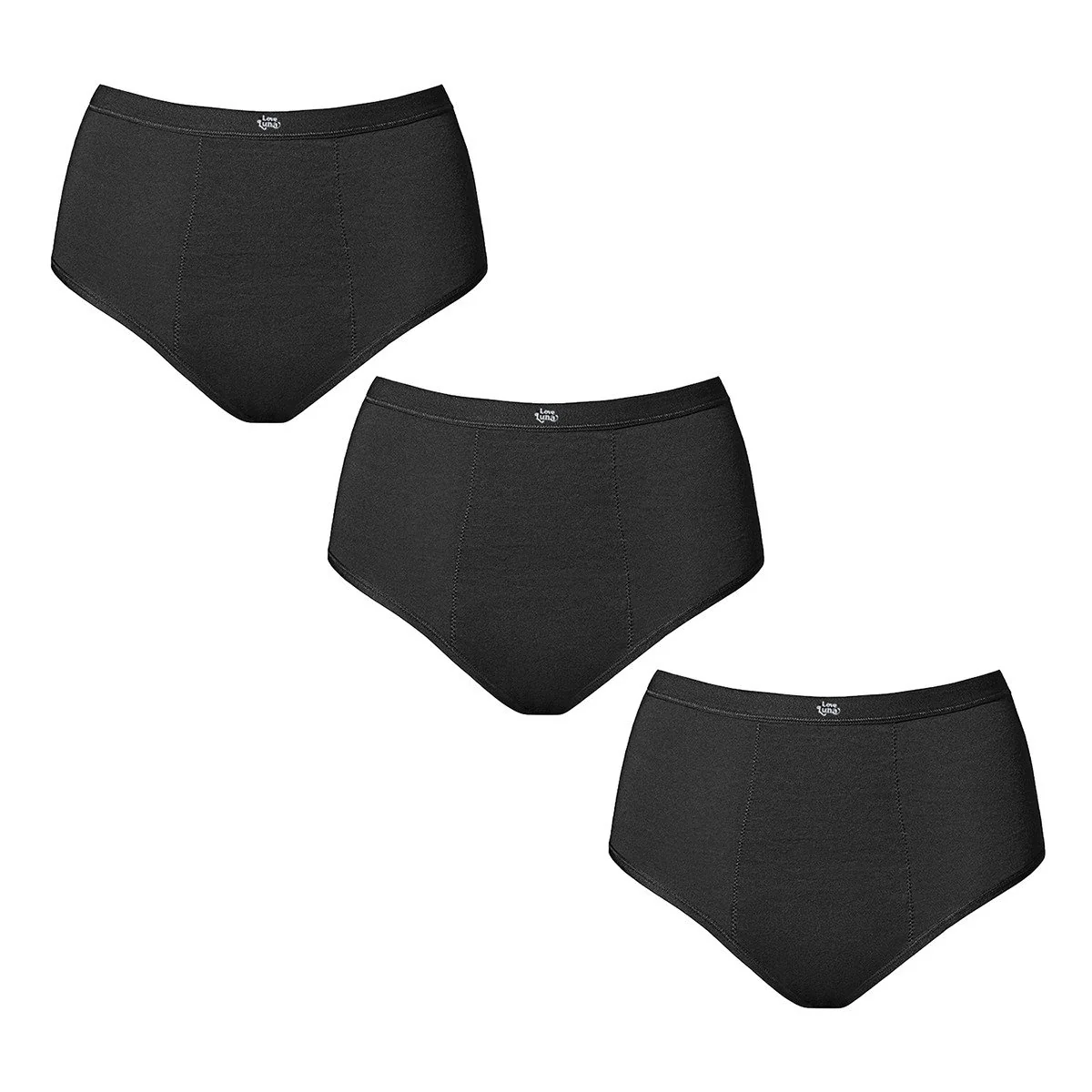 3PACK Menštruačné nohavičky Full Super (LOVE215) XXL