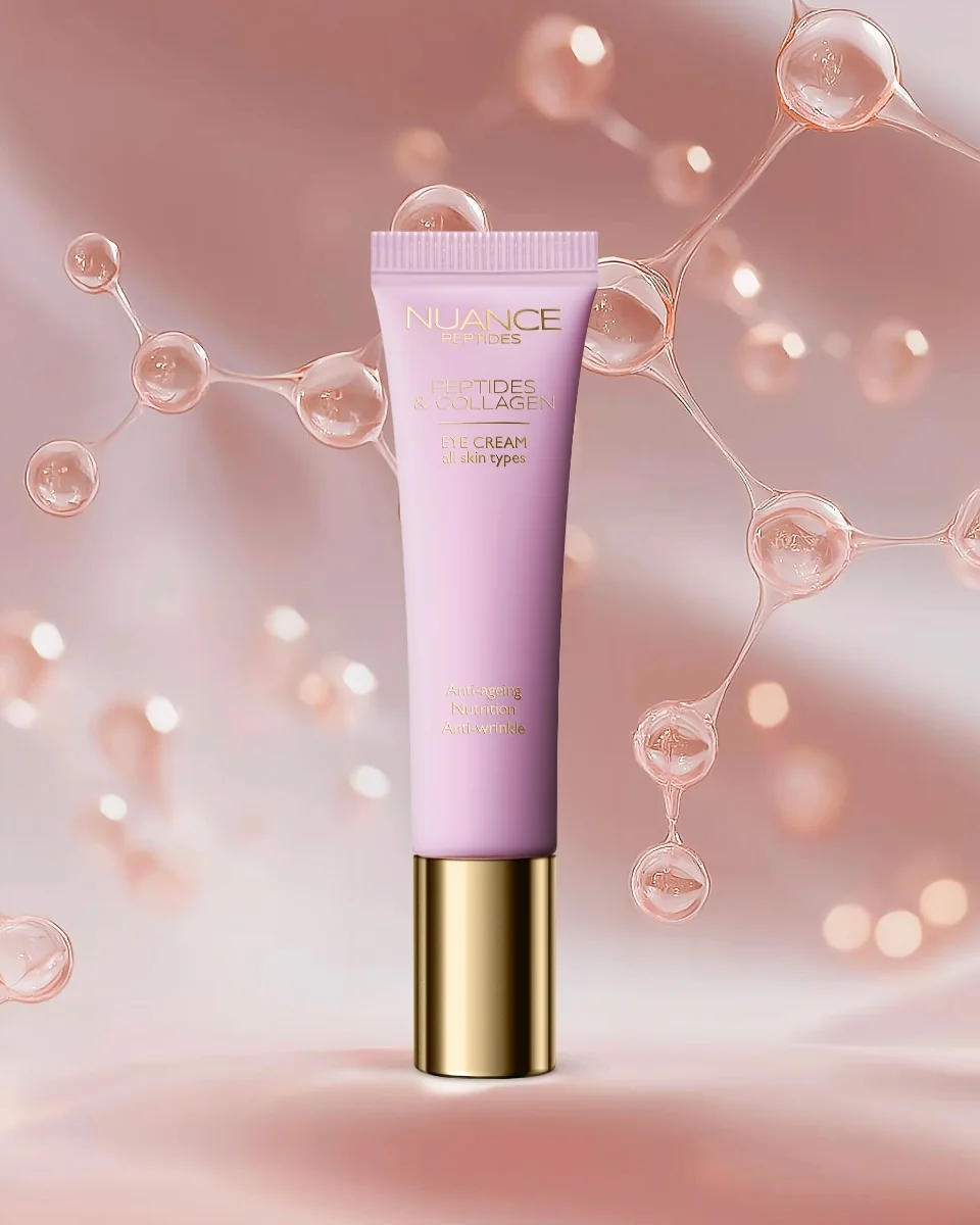 NUANCE PEPTIDES Eye Cream 1×15 ml, očný krém pre všetky typy pleti