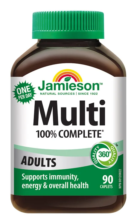 Jamieson Multi Complete pre dospelých 90tbl 1×90 tbl, výživový doplnok