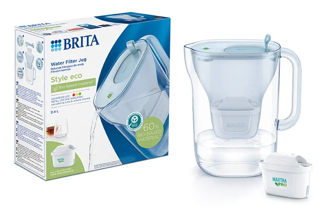 Brita Style Eco 2,4l modrá 1x1 ks, filtračná kanvica