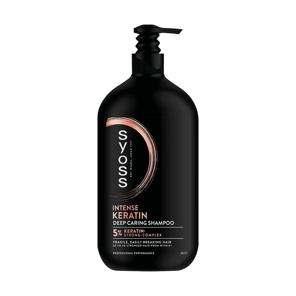 Syoss šampón Intense Keratin 750 ml 1×750 ml, šampón