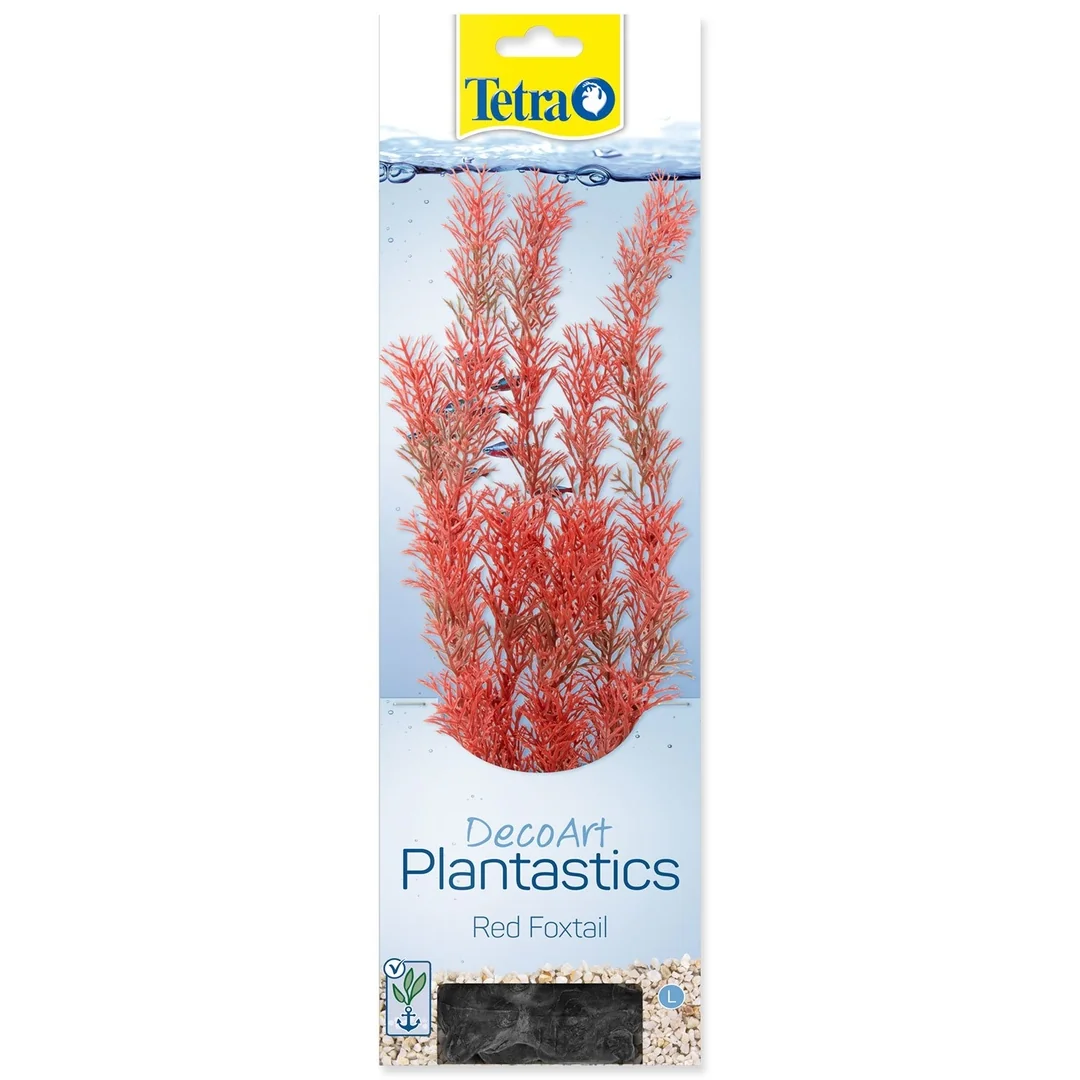 Dekorácia Tetra Rastlina Tetra Foxtail Red L 30cm
