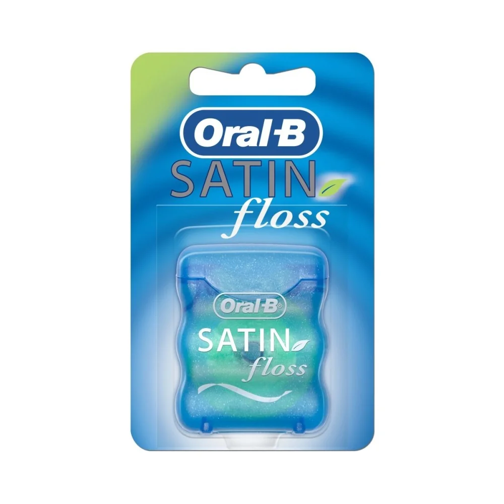 Oral-B SATIN floss ZUBNÁ NIŤ 1×1 ks, mentolová, 25m