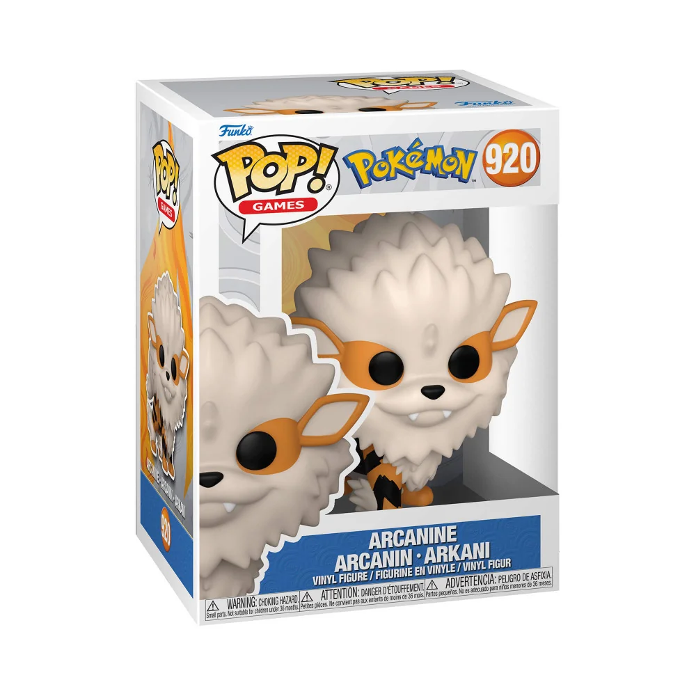 Funko POP Games: Pokemon - Arcanine (EMEA) 920-Funko EU BV
