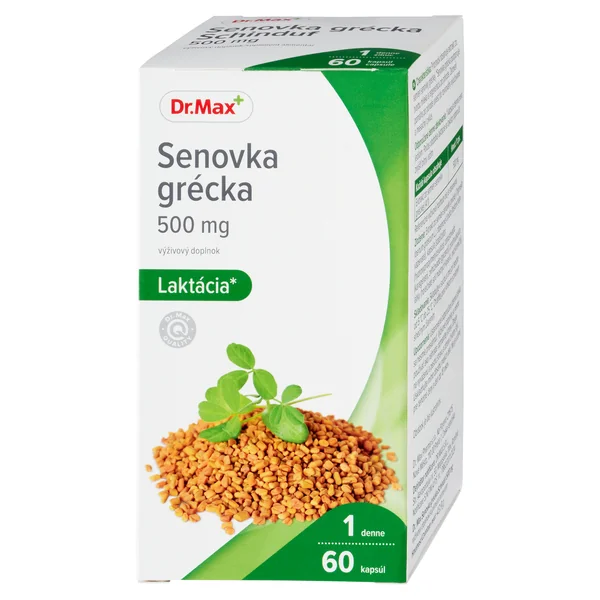 Dr. Max Senovka grécka 500 mg 1×60 cps, podpora laktácie