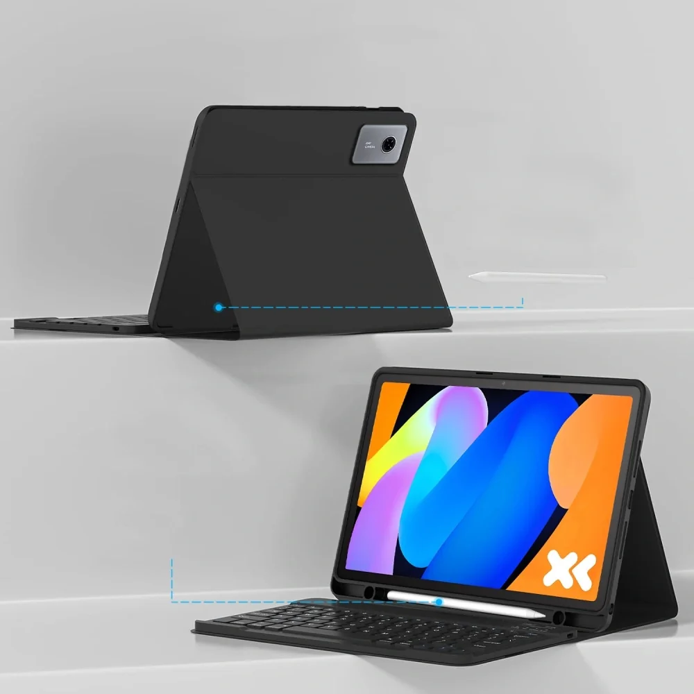 Tech-Protect SC Pen Keyboard puzdro s klávesnicou na Lenovo Idea Tab 11'' TB-336, čierne 1'' TB-336, čierne