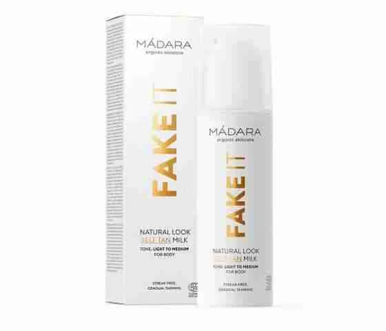 MADARA FAKE IT SAMOOPALOVACIE MLIEKO NA TELO 150ML 1×150ml, telové mlieko