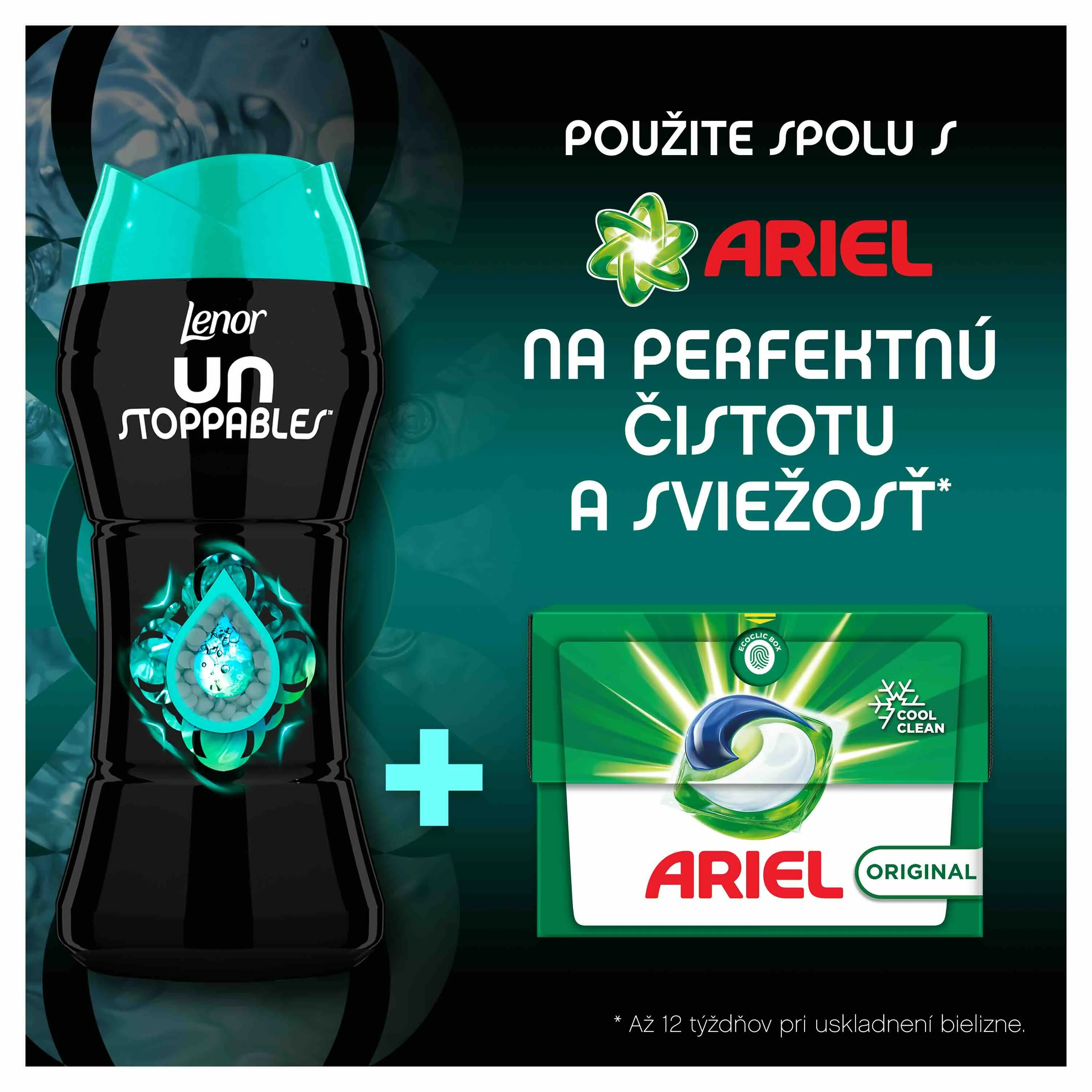 Lenor Unstoppable 285g Fresh 1×285 g, vonné perličky